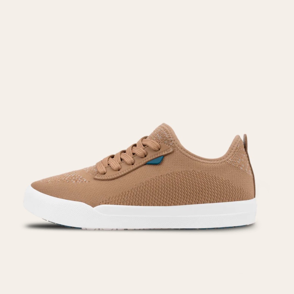Vessi Weekend Waterproof Oak Brown All Day Comfort Stretch Vegan Sneakers 7